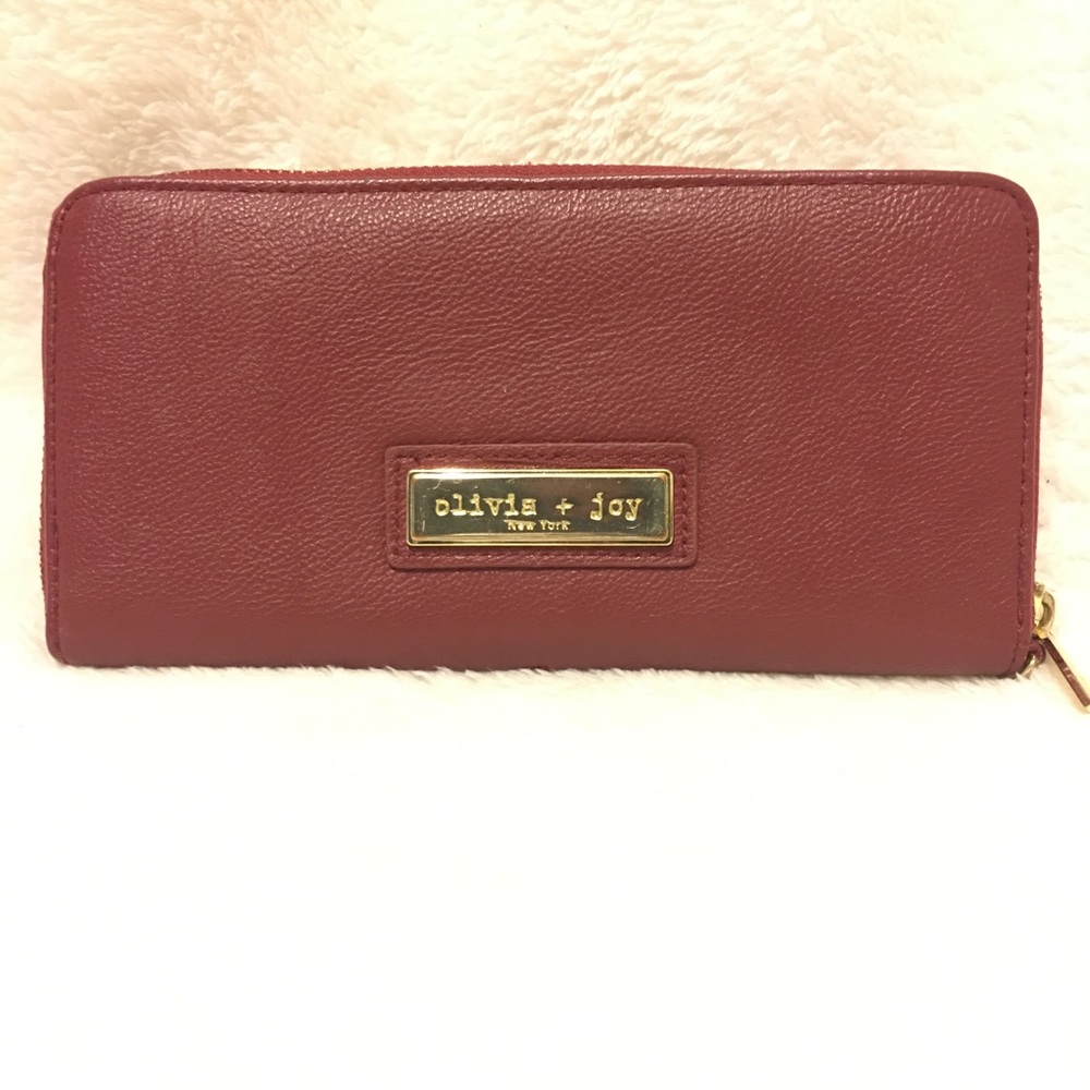 Olivia + Joy Red Wallet